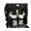 Polyester Material Cooler Bag and 2 Persons Lunch Bag Type 2 Person Picnic Backpack